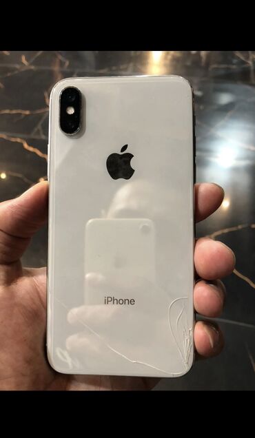 айфон 4 купить: IPhone X, 64 ГБ, Белый, Face ID