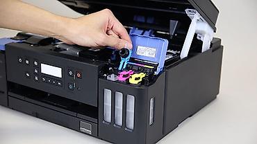 canon e414 printer: Canon rəngli ÇFQ (kopir/printer/skaner) – qara korpus, sərhədsiz foto — 6