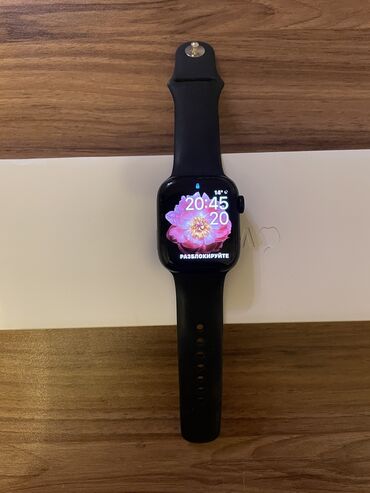 apple watch series 7 qiymeti: İşlənmiş, Smart saat, Apple, rəng - Qara
