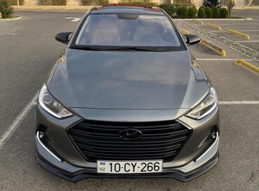 Nəqliyyat vasitəsinin icarəsi: Hyundai elantra, 2017 ci il. Mator 1.6 sade benzin. Masin idiyal