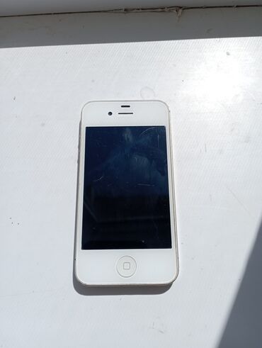 нерабочий ноутбук: IPhone 4, 16 ГБ, Белый, Зарядное устройство