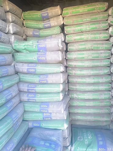 Цемент: Хайдельберг цемент, M-400, цвет - Серый, 50 кг/м³, Оптом — 10