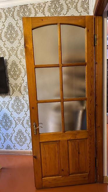 ikinci əl qapi: Şüşəli taxta otaq qapısı 2 ededdir — 2