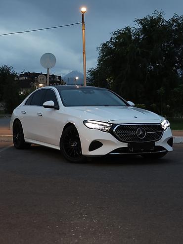 Унаа сатуу: Mercedes-Benz E-Class: 2025 г., 2 л, Автомат, Бензин, Седан — 1