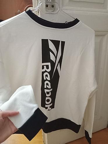 sweatshirt: Svitşot, Reebok, S, rəng - Ağ — 1