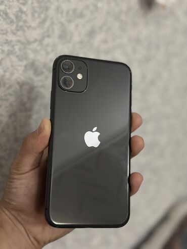 бу 11 айфон: IPhone 11, Колдонулган, 64 ГБ, Кара, Куту, 72 %