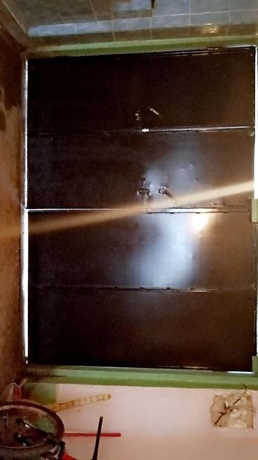 Darvazalar və aksesuarlar: Metal qaraj qapısı - Material: qalın metal/sinklənmiş dəmir lövhələr — 2