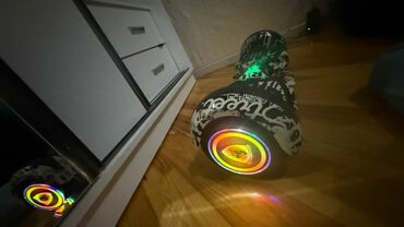 Giroskuterlər: Qrafiti dizaynlı elektrikli hoverboard (segway) - Korpus — 8