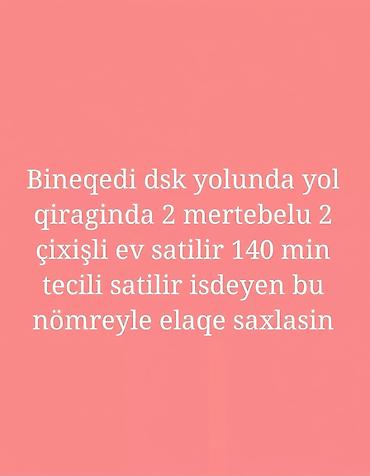 modul tipli ev: Binəqədi qəs. 2 otaqlı, 100 kv. m, Kredit yoxdur, Yeni təmirli — 1
