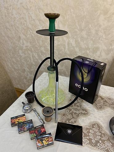 alpha hookah: Premium Alpha Hookah Echo nargilə seti Üzərində 1 ədəd saxsı çaşka 1 — 2