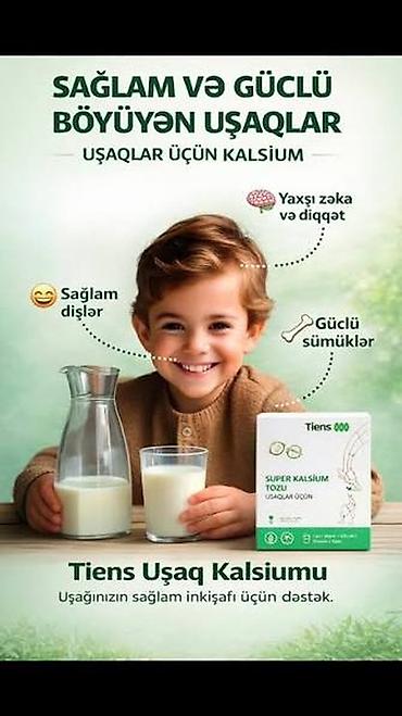 Gözəllik və sağlamlıq: " Bio Calsium Tozu" (Uşaq Kalsiumu) -Tam Təbii İribuynuzlu öküzlərin — 2