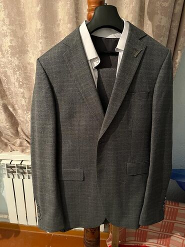 спец одежда мужской: Костюм 4XL (EU 48), цвет - Серый