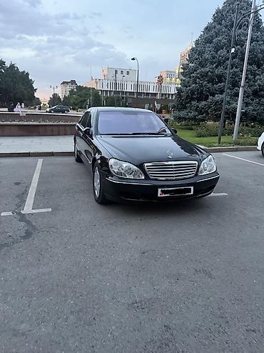 mersedes e class: Mercedes-Benz S-Class: 2003 г., 5.5 л, Автомат, Бензин, Седан — 2