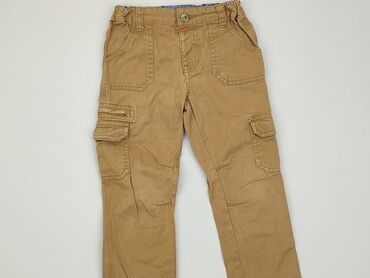 spodnie baggy jeans chłopięce: Spodnie jeansowe, F&F, 4-5 lat, 110, stan - Dobry