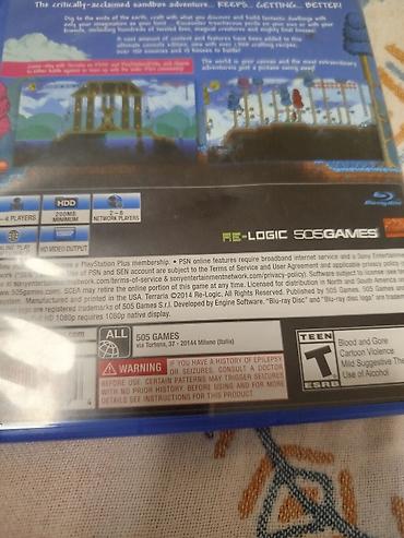 ps4 disk: Terraria — версия для PlayStation 4 (Blu‑ray). - Жанр — 2