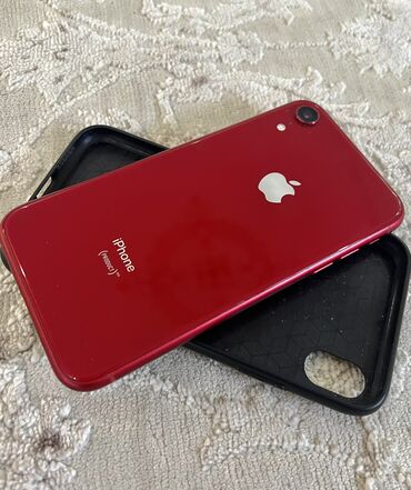 Apple iPhone: IPhone Xr, Б/у, 128 ГБ, Красный, Чехол, 76 % at lalafo.kg Apple iPhone: IPhone Xr, Б/у, 128 ГБ, Красный, Чехол, 76 %