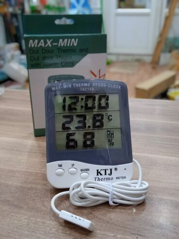 termometr satisi: Termometr ktj Evin ve çölün temperaturunu göstərir Hər növ