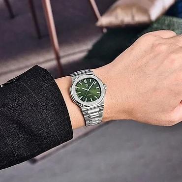 Ručni satovi: PAGANI DESIGN PD-1728- Zelena- Patek Philippe Nautilus Potpuno nov — 3