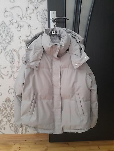 kurtka qiymətləri: Qadin ucun qalin qis kurtqasi. Oversize model M olculu. 1 defe — 1