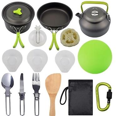 Наборы посуды: Набор посуды туристический (Модель номер 3) 3600с Данный набор посуды — 1