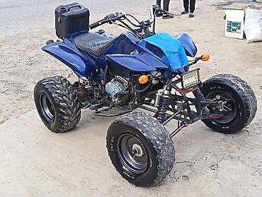 daewoo damas kredit: ATV / Kvadrovelosiped – mavi rəng - 4 təkərli off-road kvadro, ön — 4