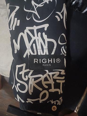 kardigan: RIGHI Paris zimska jakna sa kapuljačom FAVELAS down jacket - Model — 3