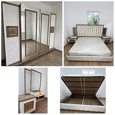 setka carpayi: Yataq desti_1350azn. Olcu dolab E 270/H 220/D 60,Taxt 180×2. Matras ve — 1