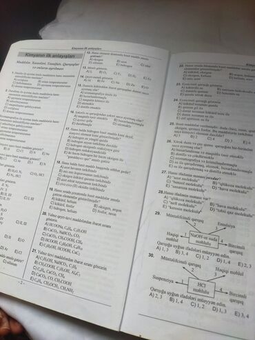 Kimya: Məhsul: “Test Toplusu – Kimya (I hissə), 2019” — 9