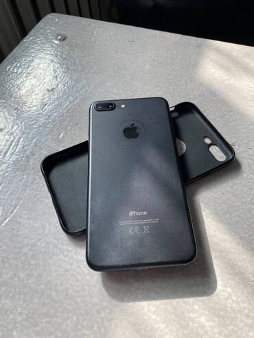 iphone 7: IPhone 7 Plus, Б/у, 32 ГБ, Черный, 100 %