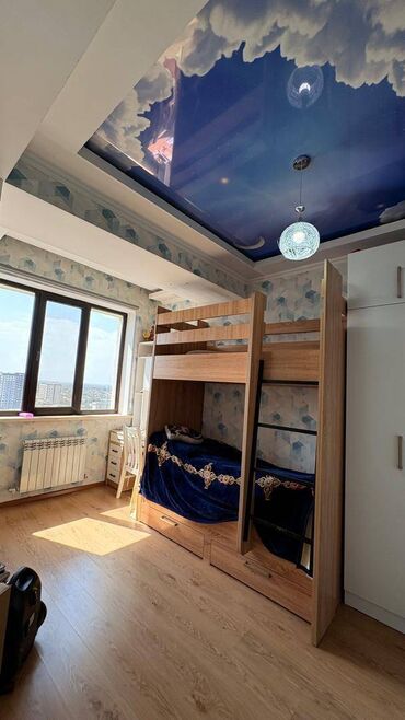 дом ипотека бишкек: 3 комнаты, 60 м², Элитка, 14 этаж, Евроремонт