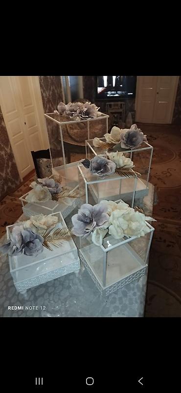 Стендовые витрины: 31 eded xoncadi gulnen birlikde 3 dest halinda satilir tecili evden — 1