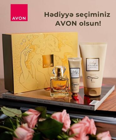 avon qeydiyyatdan kecmek: Avon hədiyyəlik dəst.Satış qiyməti 44.99 du.Amma mən 8marta özəl ucuz