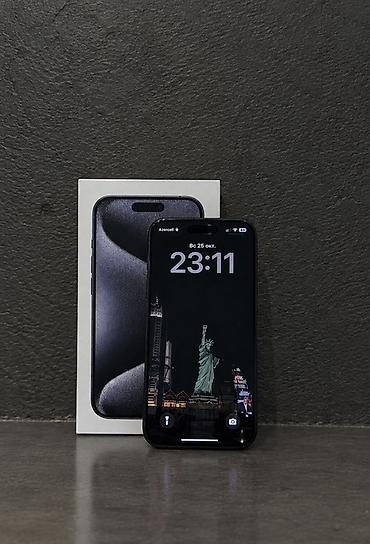 ayfon15 pro: IPhone 15 Pro, 256 GB, Blue Titanium, Face ID — 2