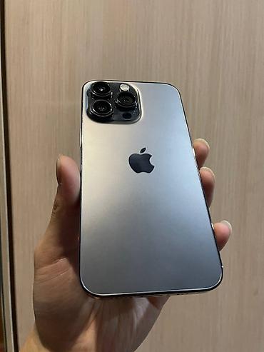 128: IPhone 13 Pro, Новый, 128 ГБ, Графит, Зарядное устройство, Кабель, Коробка, 100 % — 1