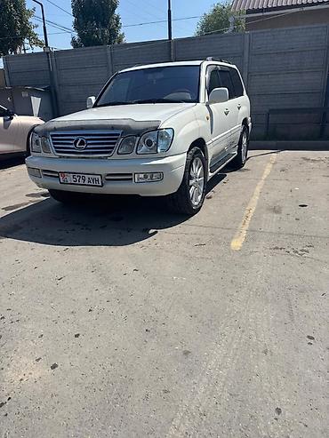 лексус 470 белый: Lexus LX: 2001 г., 4.7 л, Бензин, Внедорожник — 1