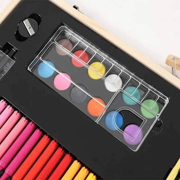 Ostale dečije stvari: Kreativni set Drvene, Vodene,Flomasteri, Voštane 180 KOM Kreativni — 12