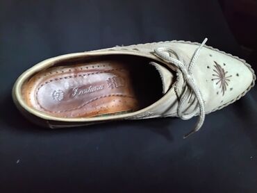 обувь подросковый: Мокасины фирменные Fontana ( Италия) натуральный нубук разм.38,5 цена