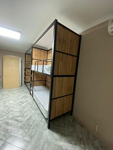 Двухъярусные кровати: Двухъярусные кровати в индустриальном стиле - Прочная металлическая — 4