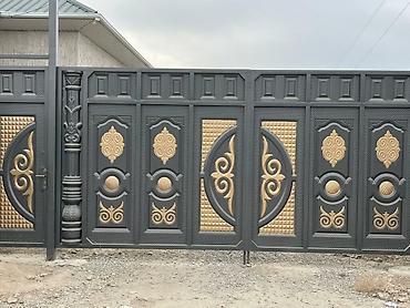 Распашные ворота: Ворота распашные, откатные, навесы, решетки отличного качества — 23