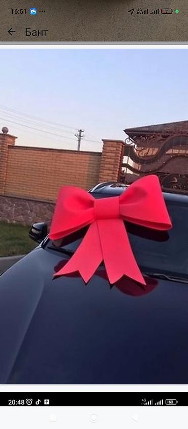 бантики для авто: Бант на машину любой сложности и разных размеров в аренду на продажу — 3