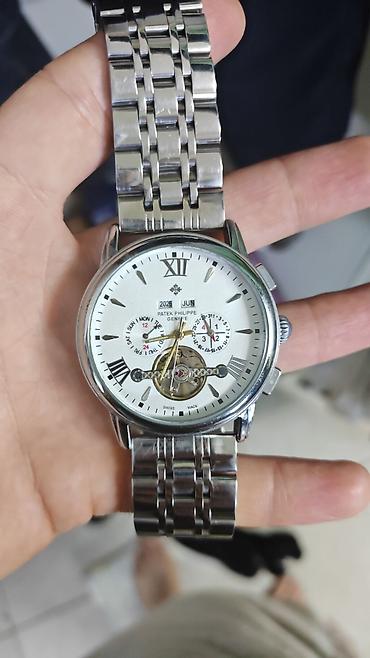 saat gumuş: Yeni, Qol saatı, Patek Phillipe, rəng - Gümüşü — 1