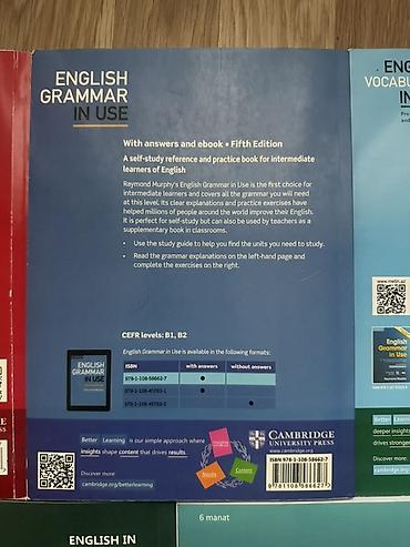 İngilis dili: 📚 Təcili satılır – İngilis dili kitabları (Cambridge + lüğət + — 8