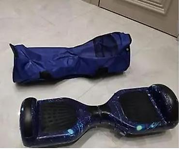 Elektrikli hoverboard (self-balans skuter) - Korpus: kosmik/göy