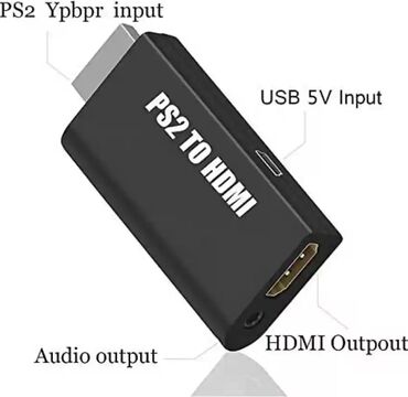 PS2 & PS1 (Sony PlayStation 2 & 1): PS 2 to HDMI converter Playstationdaki qoruntusu keyfiyyetli HD