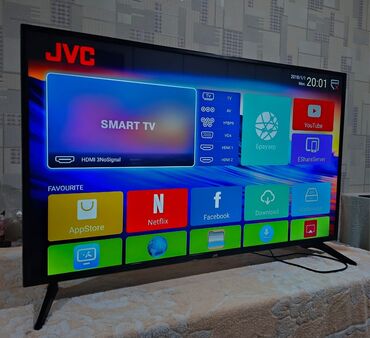 atv plus receiver: *330azn* JVC 109 ekran smart 4 ka TV (televizor) i İdeal