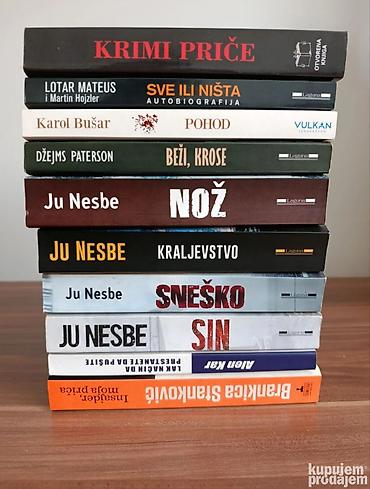 Razne knjige na prodaju – povoljno Prodajem razne knjige iz više — 1