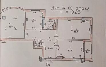 Продажа квартир: 3 комнаты, 91 м², Элитка, 6 этаж, Дизайнерский ремонт — 2