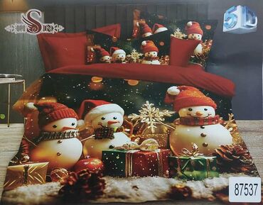 Posteljina: Bračna, Pamučni saten, bоја - Šareno — 3