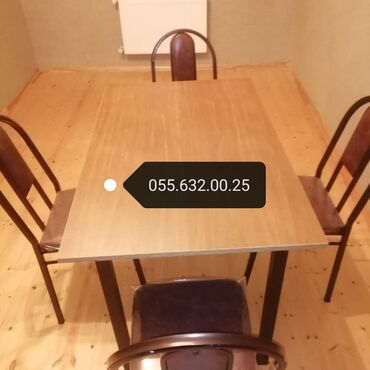 Masa və oturacaq dəstləri: Stol stul desti anbardan satiş var Modellər coxdur Rəng secimi etmək — 10