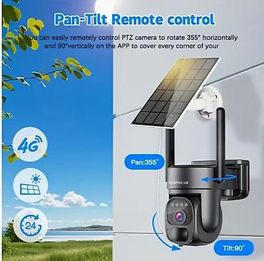 ventilator mini klima: 4G LTE solarna sigurnosna kamera sa solarnim panelom - Povezivanje — 6